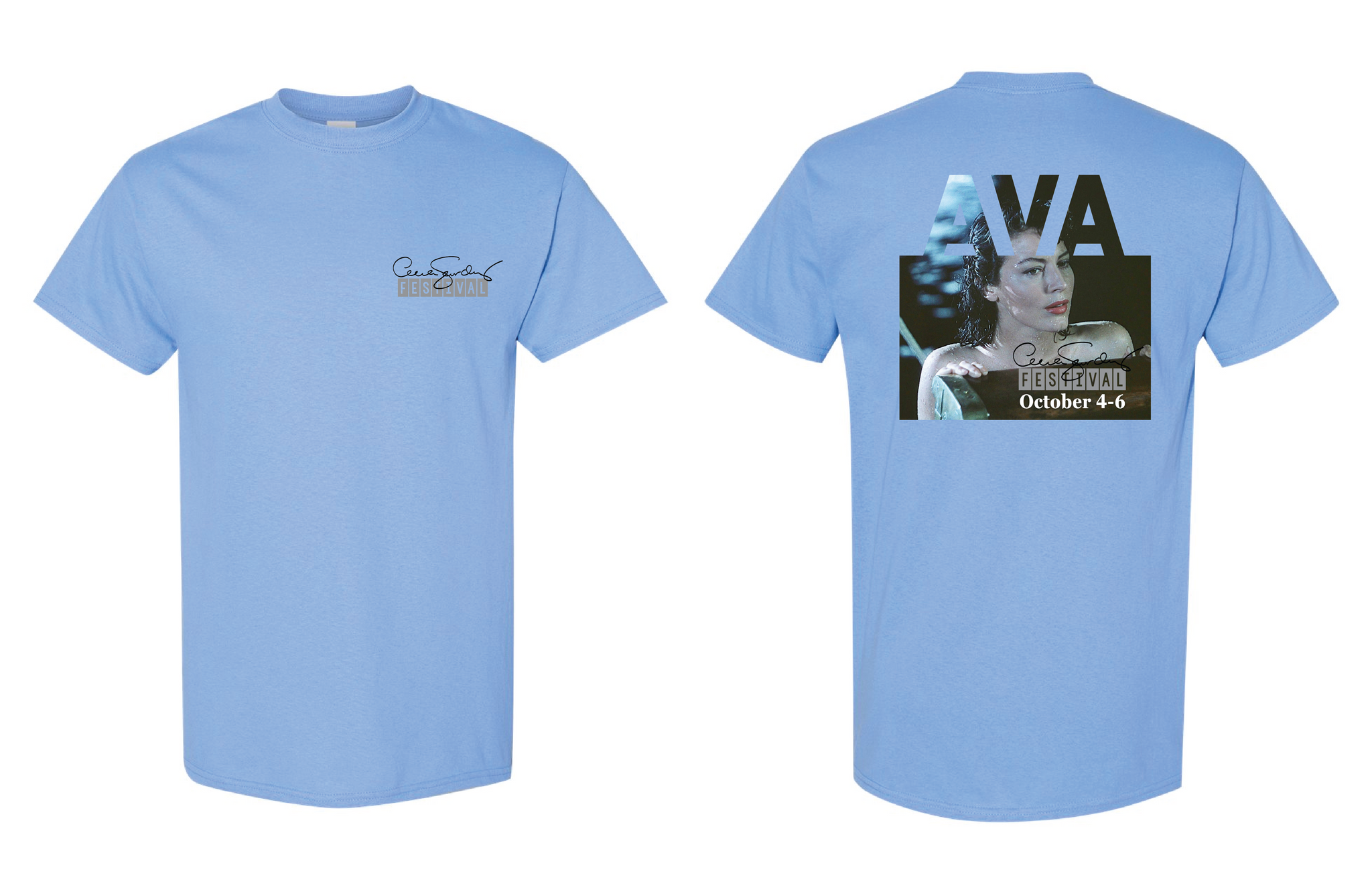 T-Shirt - 2024 Ava Gardner Festival T-Shirt