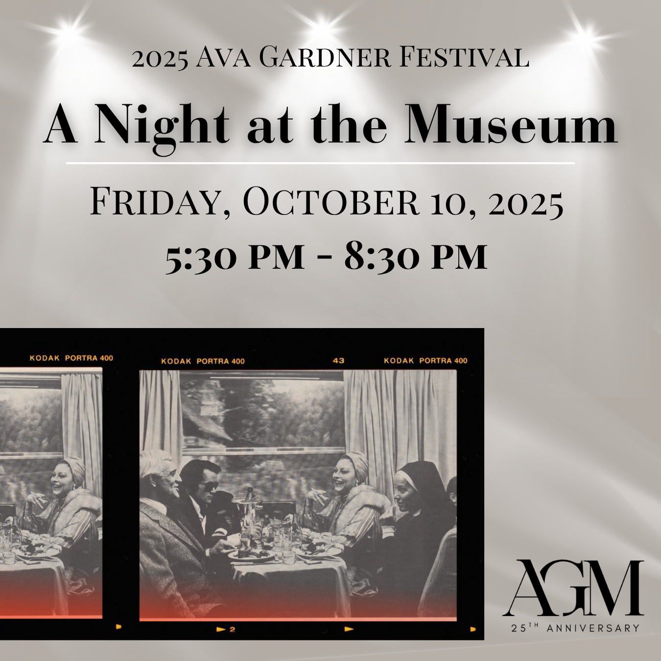2025 Ava Gardner Festival - A Night at the Museum
