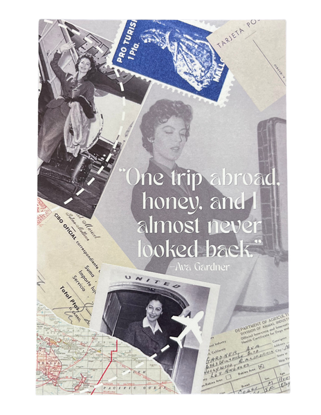 Postcard - Travel exhibit
